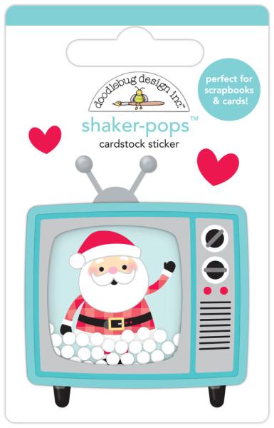 Doodlebug Design - " Santavision " - Shaker-Pops - Sticker 