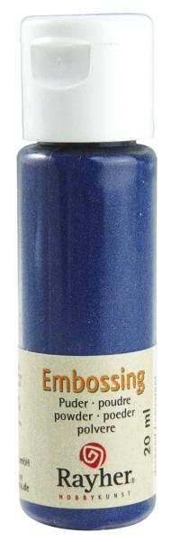 Embossingpulver - Embossingpuder 20 ml royalblau