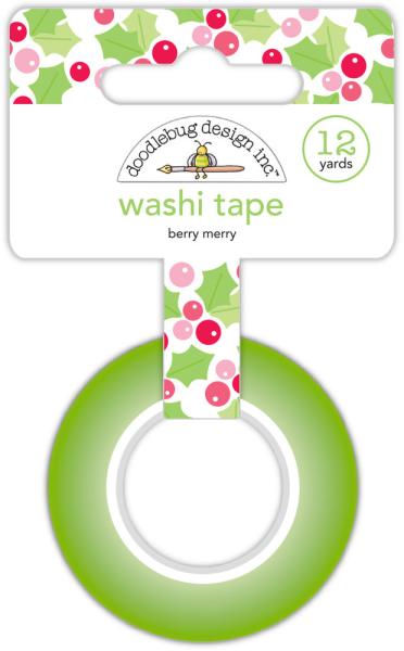 Doodlebug Design - "Berry Merry" -  Washi Tape 