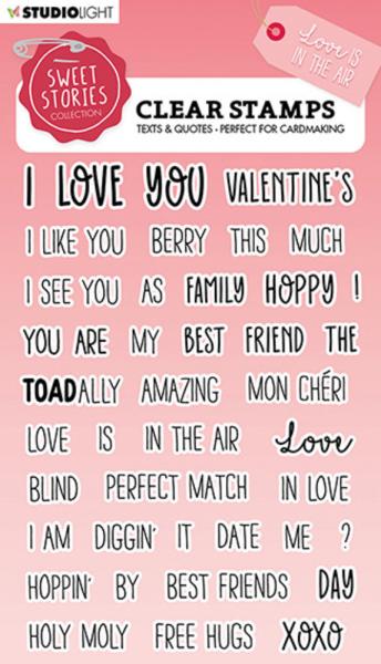 Studio Light - Clear Stamps - "Love Is In the Air" - Stempel 