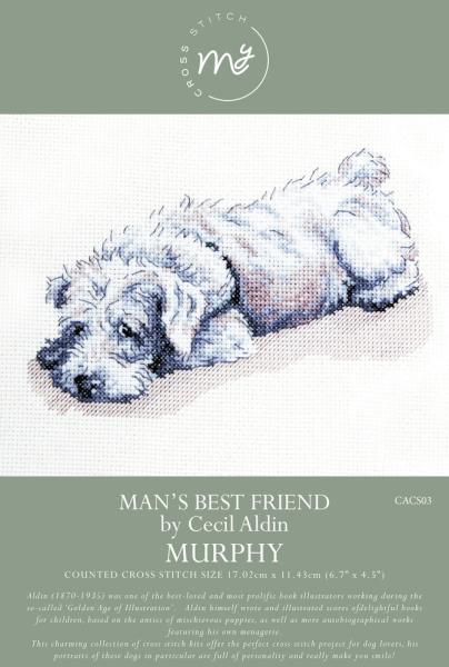 Creative Expressions - My Cross Stitch Kit - Man's Best Friend Murphy - Kreuzstich Kit