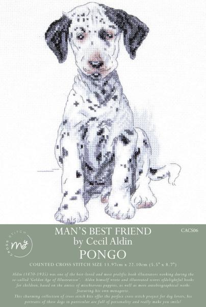 Creative Expressions - My Cross Stitch Kit - Man's Best Friend Pongo - Kreuzstich Kit