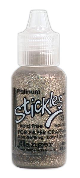 Ranger - Glitzerkleber "Platinum" Stickles - Glitter Glue 18ml