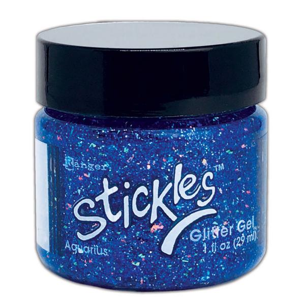 Ranger - Stickles - Glitter Gel - Aquarius - 28ml - Glitzerkleber