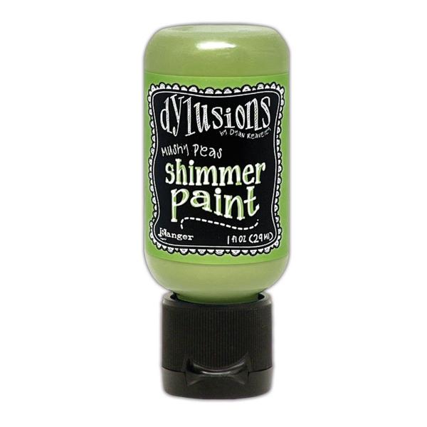 Ranger - Dylusions Flip Cap Paint Shimmer "Mushy peas" 29ml