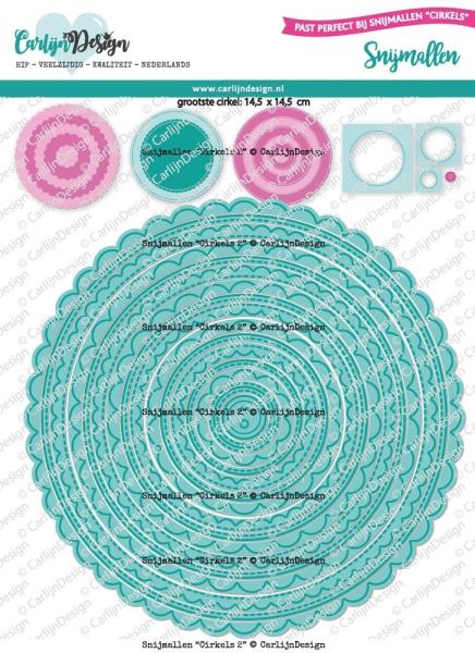 Carlijn Design - Dies - Circles 2  - Stanze