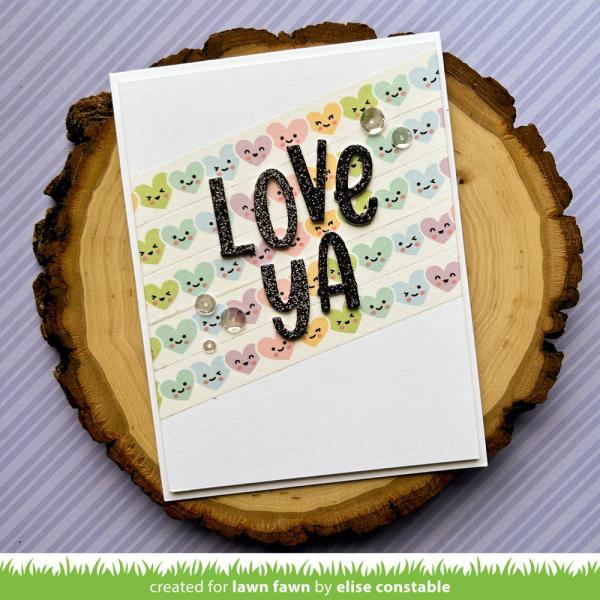 Lawn Fawn - Washi Tape - Happy Hearts 