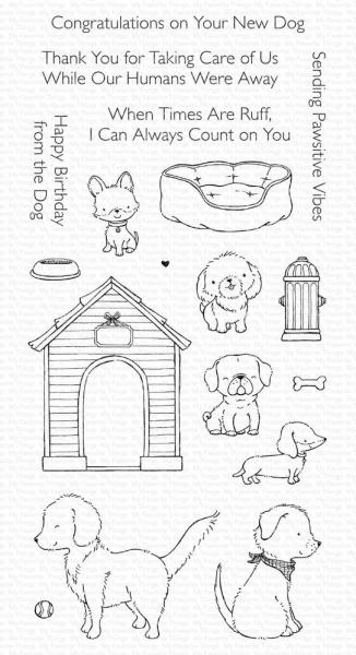 My Favorite Things Stempelset "Pawsitive Vibes" Clear Stamp Set