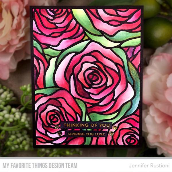 My Favorite Things Die-namics "Roses All Around Cover-Up" | Stanzschablone | Stanze | Craft Die