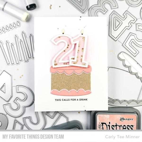 My Favorite Things Die-namics "Birthday Basics" | Stanzschablone | Stanze | Craft Die