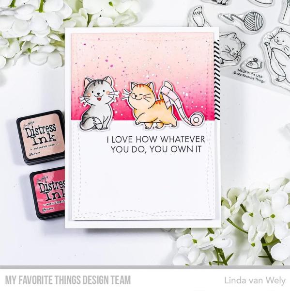 My Favorite Things Stempelset "Catitude" Clear Stamp Set