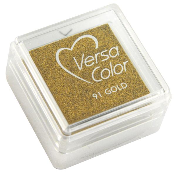 Stempelkissen "Versacolor" brilliant gold 2,5x2,5cm