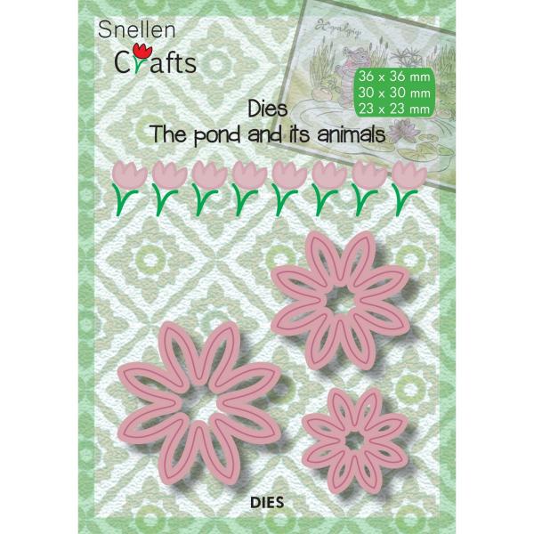 Nellie's Choice - Crafts Dies - " Flowers " - Stanze