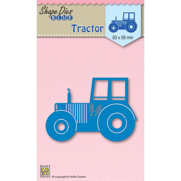 Nellie's Choice - Shape Dies Blue - " Blue Tractor " - Stanze