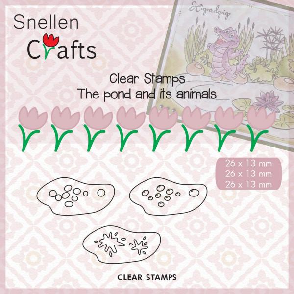 Nellie's Choice - Crafts Clear Stamp - "Air-Bubbles " - Stempel