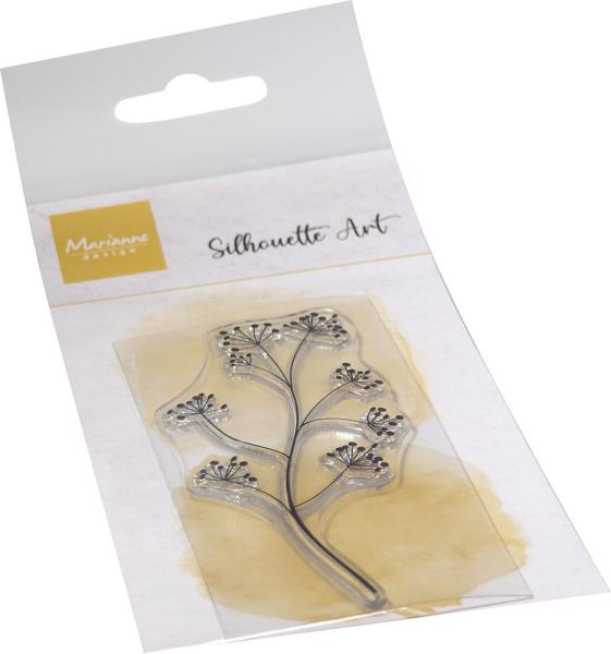 Marianne Design - Clear Stamps - Silhouette Art Viburnum - Stempel 