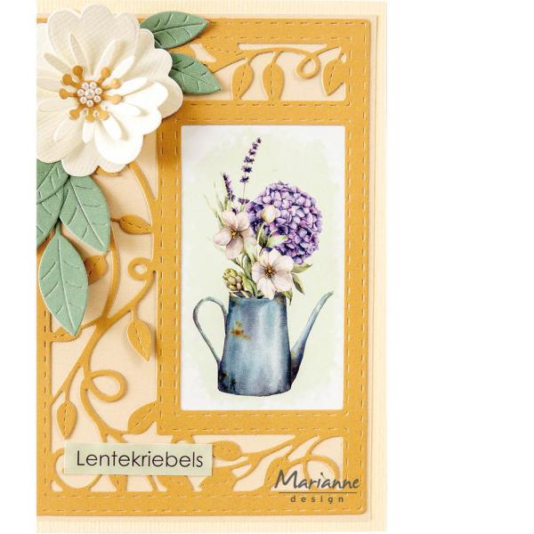 Marianne Design Creatables - Dies - Rectangle Leaves  - Präge - und Stanzschablone 