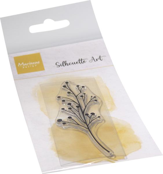 Marianne Design - Clear Stamps - Silhouette Art Ilex - Stempel 