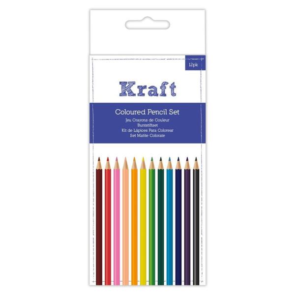 Papermania - Coloured Pencil Set - 12 Buntstifte 