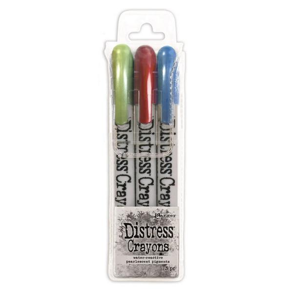 Ranger - Distress Pearls Crayons - Holiday Set 3 - Stifte