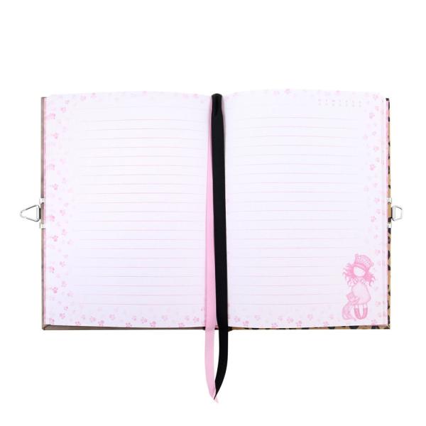 Gorjuss Santoro - Lockable Journal Set Purrrrrfect Love - Notebook Set 