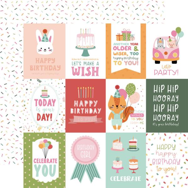 Echo Park - Collection Kit 12x12" - "A Birthday Wish Girl"