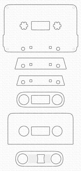 My Favorite Things Die-namics "Cassette Tape"