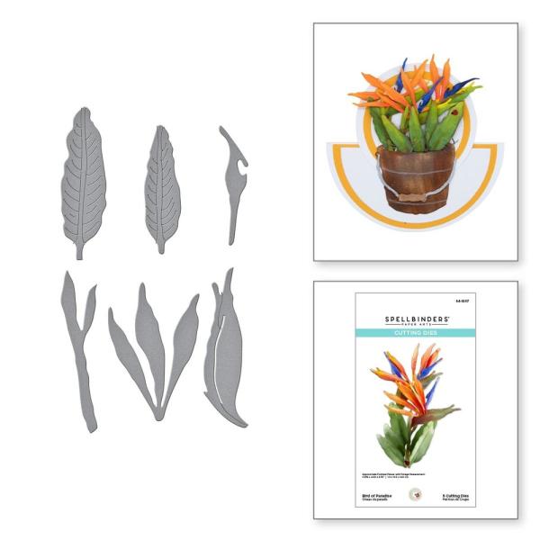 Spellbinders - Dies - "Bird of Paradise" - Stanzschablonen