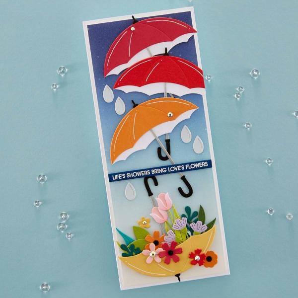 Spellbinders - Stamp & Dies - "I've Got You Covered " - Stempel & Stanzset