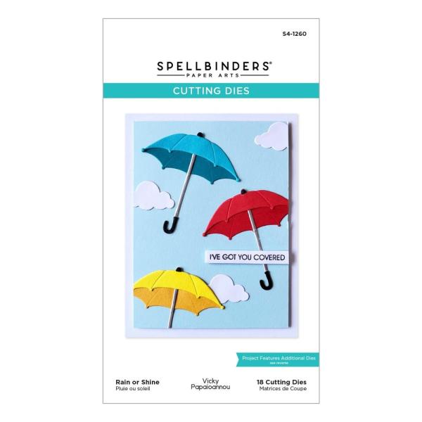 Spellbinders - Dies - "Rain or Shine" - Stanzschablonen