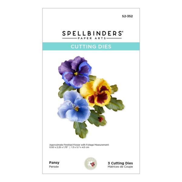 Spellbinders - Dies - "Pansy" - Stanzschablonen