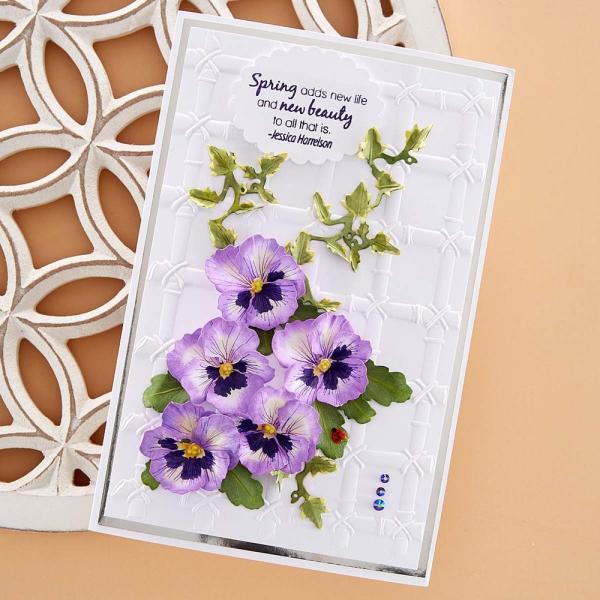 Spellbinders - Dies - "Pansy" - Stanzschablonen