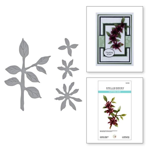 Spellbinders - Dies - "Carolina Allspice" - Stanzschablonen