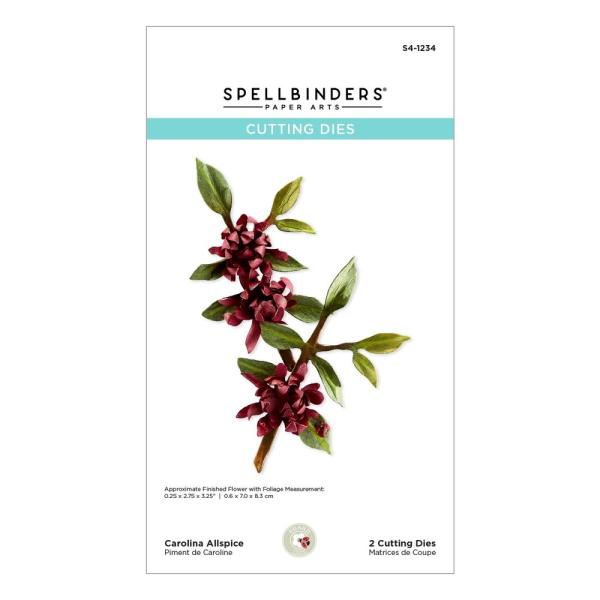 Spellbinders - Dies - "Carolina Allspice" - Stanzschablonen