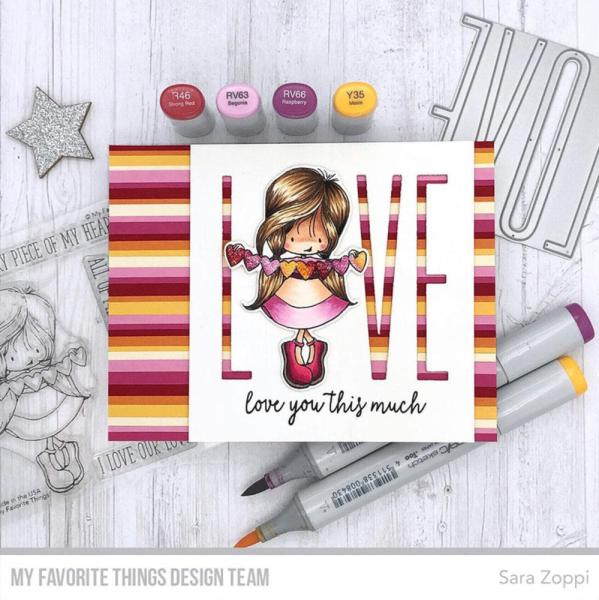 My Favorite Things Stempelset "Sweetheart" Clear Stamp Set