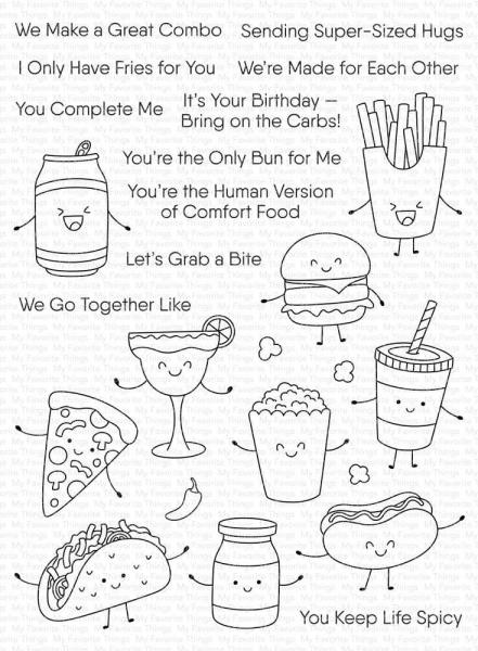 My Favorite Things Stempelset "We Make a Great Combo" Clear Stamp Set