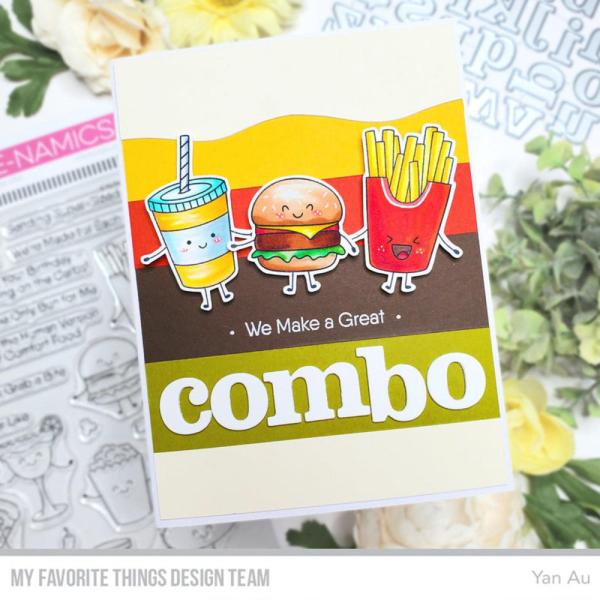 My Favorite Things Stempelset "We Make a Great Combo" Clear Stamp Set