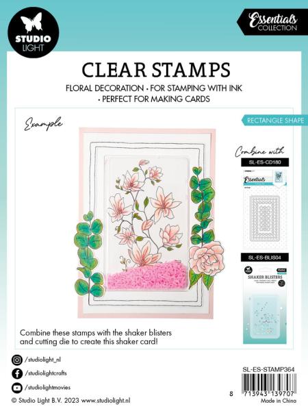 Studio Light - Stempel "Rectangle Shape" Clear Stamps