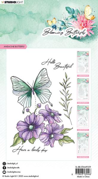 Studio Light - Stempel "Anemone Butterfly" Clear Stamps