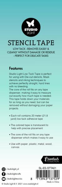 Studio Light - Masking Tape "Low Tack" 3 Rollen - 15mm