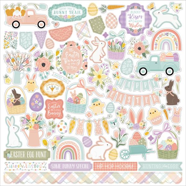 Echo Park - Designpapier "It's Easter Time" Collection Kit 12x12 Inch - 12 Bogen