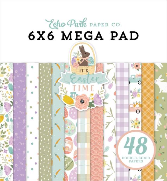 Echo Park - Designpapier "It's Easter Time" Paper Pack 6x6 Inch - 24 Bogen