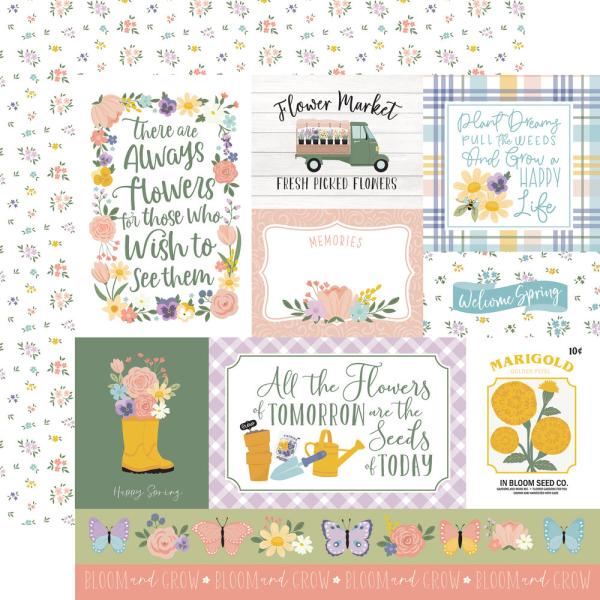 Echo Park - Designpapier "It's Spring Time" Collection Kit 12x12 Inch - 12 Bogen