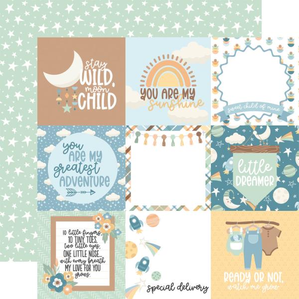 Echo Park - Designpapier "Our Baby Boy" Collection Kit 12x12 Inch - 12 Bogen