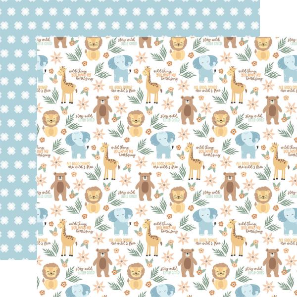 Echo Park - Designpapier "Our Baby Boy" Paper Pack 6x6 Inch - 24 Bogen