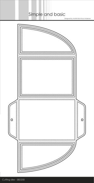 Simple and Basic - Stanzschablone A7 "Gift Envelope" Dies