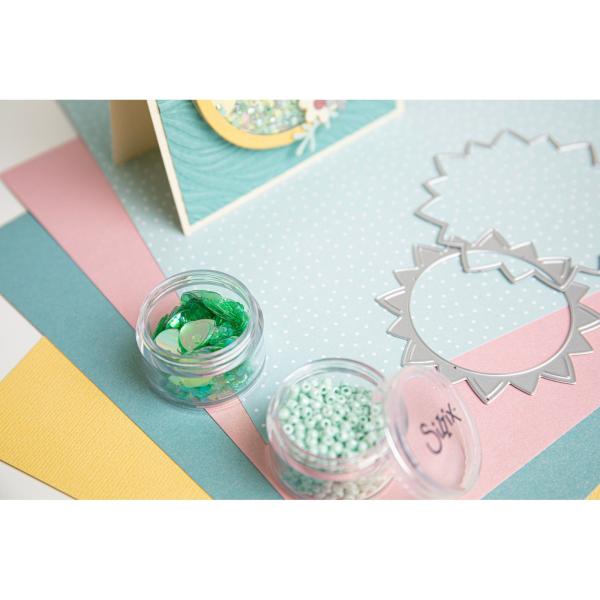 Sizzix - Stanzschablone "Geo Frames & Borders" Thinlits Craft Dies