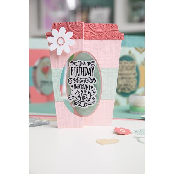 Sizzix - Stanzschablone "Card Café" Thinlits Craft Dies