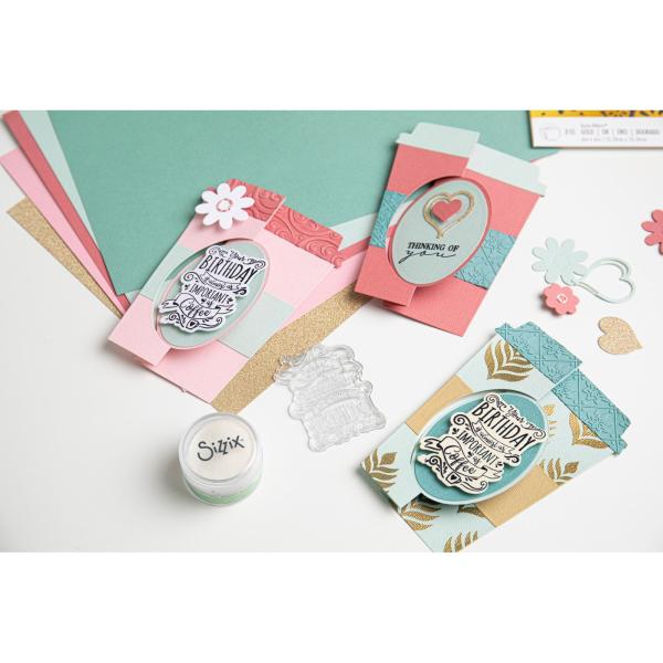 Sizzix - Stanzschablone "Card Café" Thinlits Craft Dies