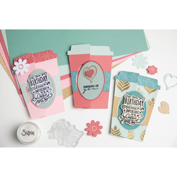 Sizzix - Stanzschablone "Card Café" Thinlits Craft Dies